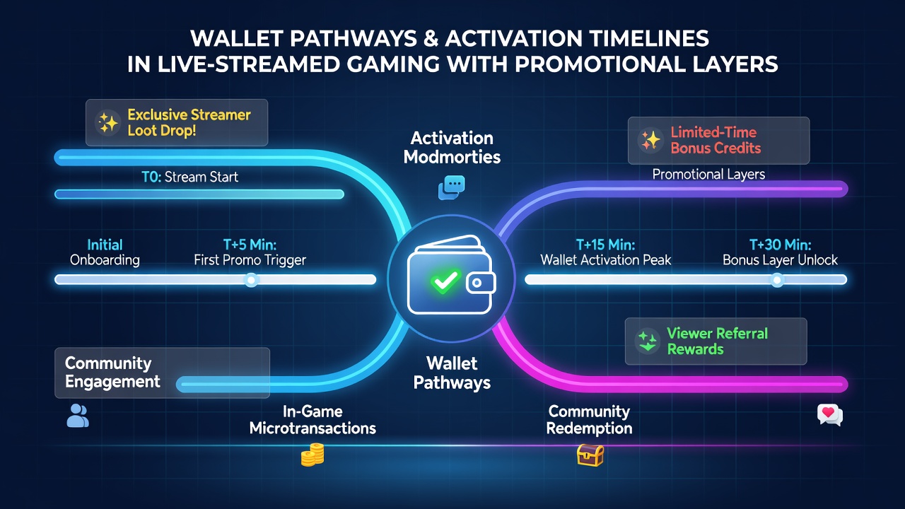 Diagram van activeringstijden en promotielagen in gaming
